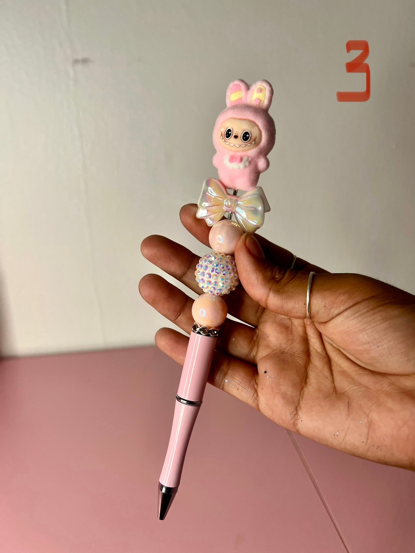 Labubu Long Beadable Pen